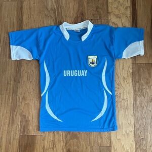 Blue Uruguay Soccer Jersey Small/Medium